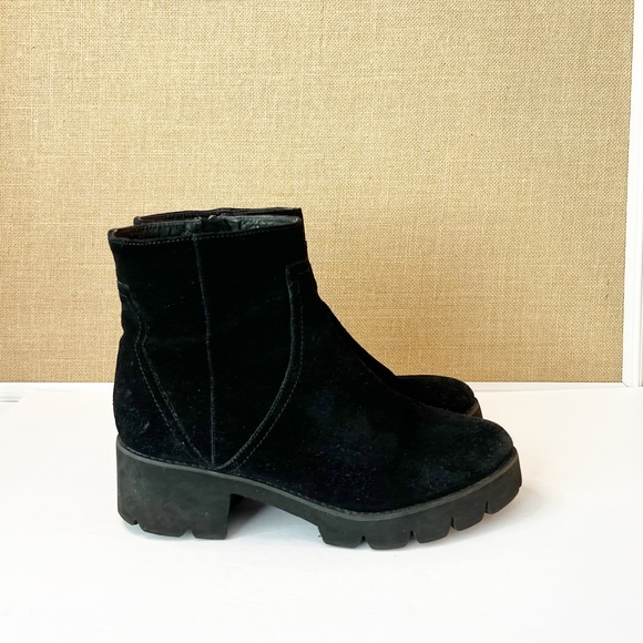 Seychelles Engaging Bootie Suede/Leather Size 10 - Picture 13 of 13